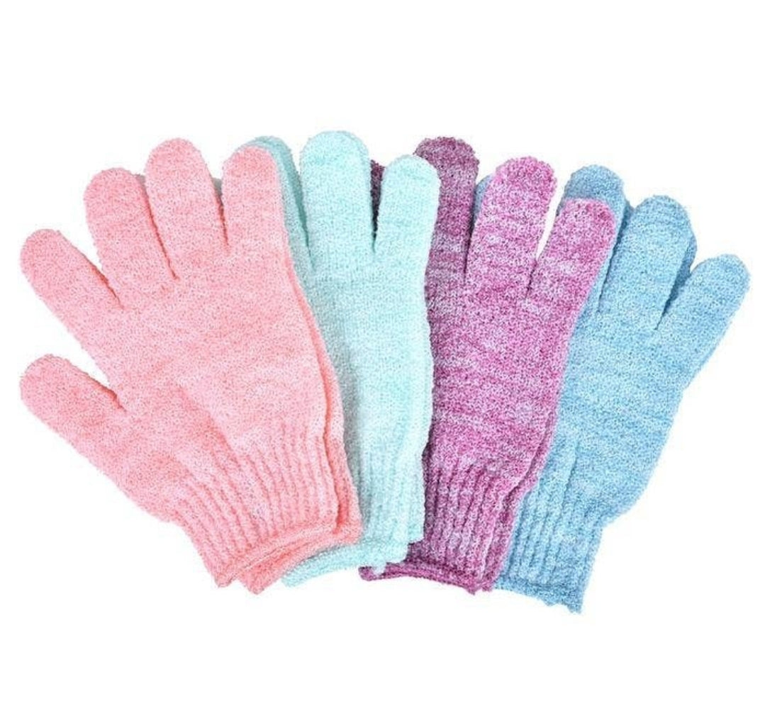 exfoliating gloves
