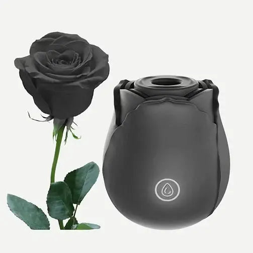 Rose Vibrator (Black)