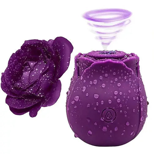 Rose Vibrator (Purple)